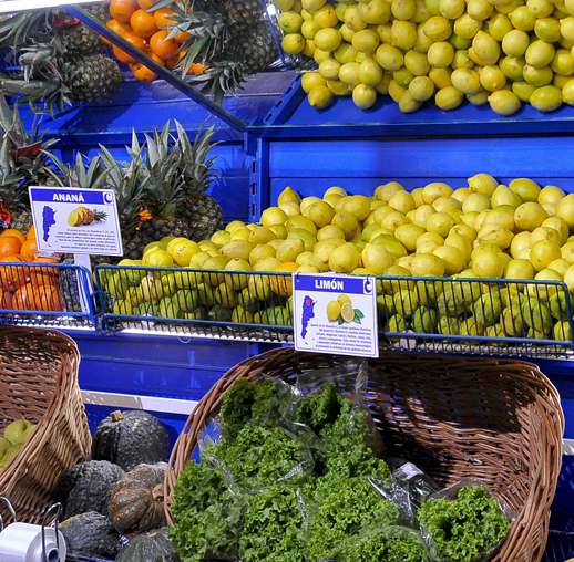 Frutas y verduras